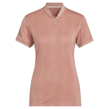 adidas Women's Ultimate365 Diamond Jacquard Polo Shirt