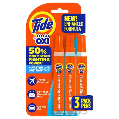 3-Pack Tide To Go Instant Stain Remover Pens