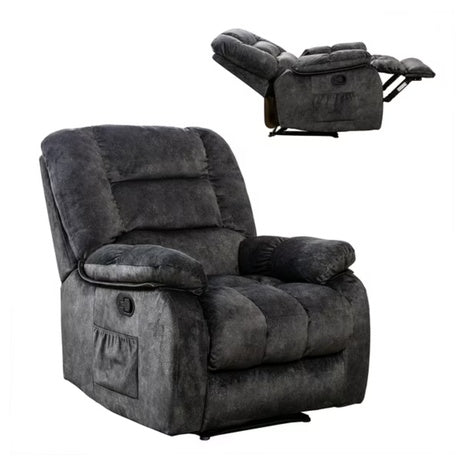 Ebello 36'' Massage Recliner Chair With Heat And Vibration