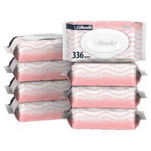 336 Cottonelle Fragrance Free Flushable Wet Wipes