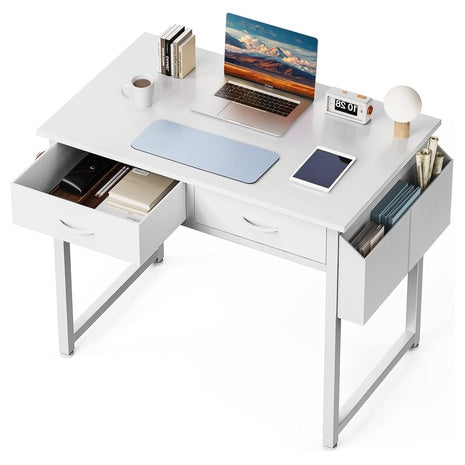 32" Home Office Computer Desk with Drawers