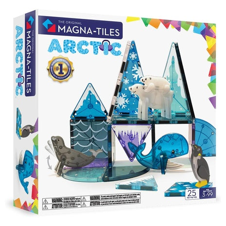 25-Piece Magna-Tiles Arctic Animals Magnetic Construction Set