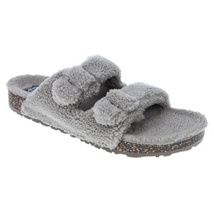 Men's Buckle Sherpa Slippers