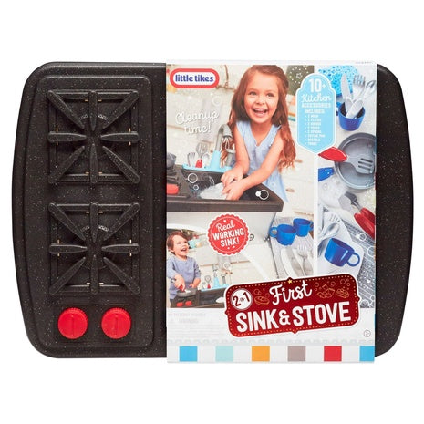 Little Tikes First Sink & Stove Realistic Pretend Play Appliance