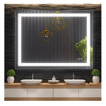 Gaomon 48" X 36" LED Bathroom Mirror With Anti-Fog