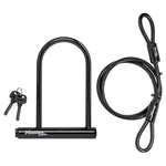 Master Lock U-Lock with Looped End Cable