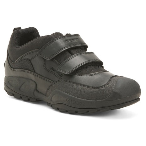GEOX Black Velcro Sneakers (Toddler, Little, Big Kid)