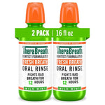 2-Pack TheraBreath Fresh Breath Mouthwash