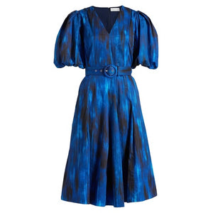 Printed Knee Length Dress