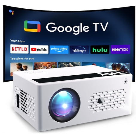 Smart Projector with Google TV System