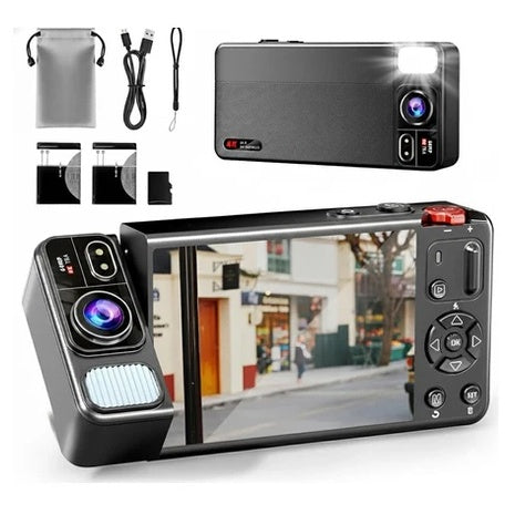 Kids 4K Digital Vlogging Camera with Flip Screen
