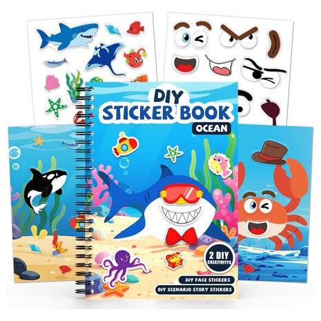 Kids Reusable Sticker Book