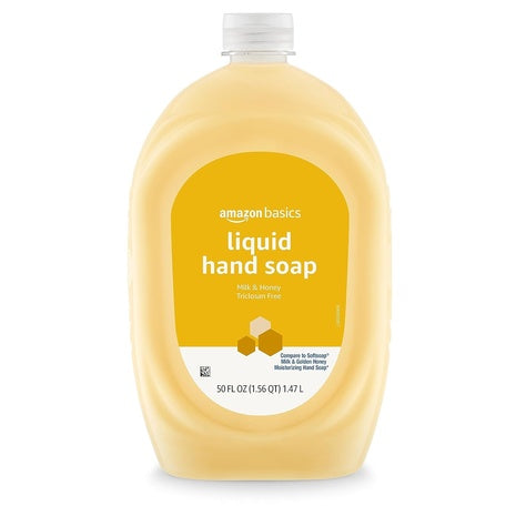 Amazon Basics Milk And Honey Liquid Hand Soap Refill