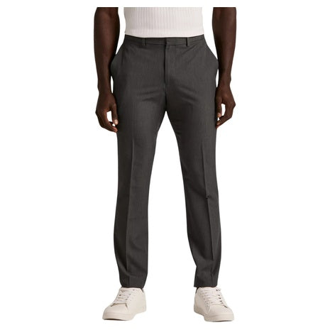 Perry Ellis Portfolio Men's Slim-Fit Flat Front Dress Pants