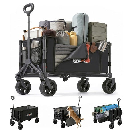 120L Ultra Compact Collapsible Wagon Cart