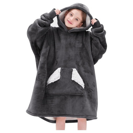 Kids Wearable Blanket Hoodie