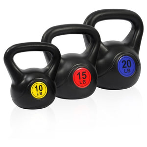 10lb, 15lb & 20lb BalanceFrom Kettlebell Set
