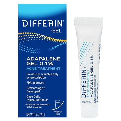0.5-Oz Differin Acne Treatment Gel With 0.1% Adapalene