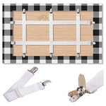 5-Pack Table Cloth Holder Clips Hidden Strap