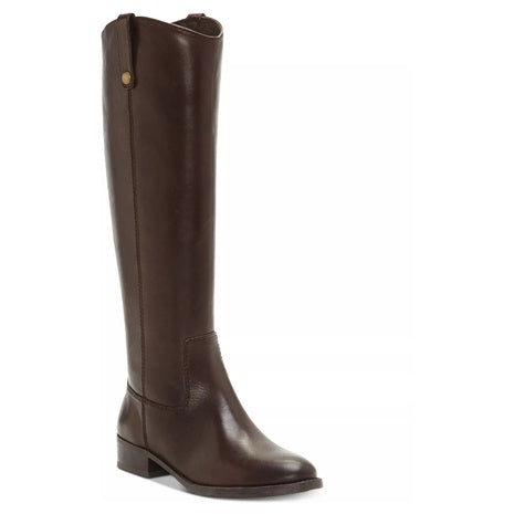 International Concepts Fawne Wide-Calf Leather Knee High Boots