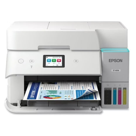Epson EcoTank ET-4958 Wireless Color Inkjet 4-in-1 Printer