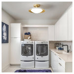 Dimmable Small Mid Century Modern Ceiling Light