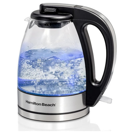 Hamilton Beach 1L Glass Electric Kettle