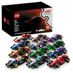 6 Pack LEGO F1 Collectible Race Cars Building Set