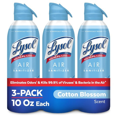 12 Lysol Air Sanitizer Sprays