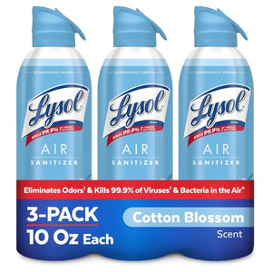12 Lysol Air Sanitizer Sprays
