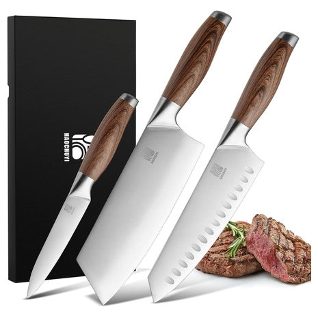 3-Piece Professional Chef Knife Set