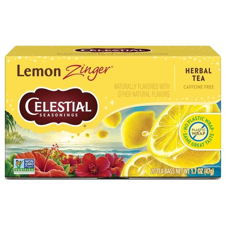20 Celestial Seasonings Lemon Zinger Tea