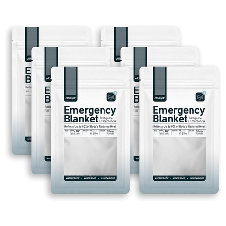 6 Emergency Survival Blankets