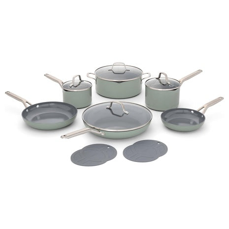 12-Piece Calphalon Ceramic Nonstick Cookware Set