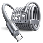 Lisen 10ft 240W USB-C Fast Charging Cable