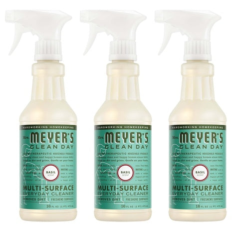 3-Pack Mrs. Meyer’s Multi-Surface Cleaner Spray (3 Scents)