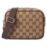 Gucci Men's GG Canvas & Leather Crossbody