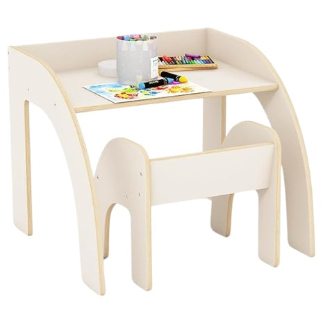 Infans Wooden Activity Table And Chair Set