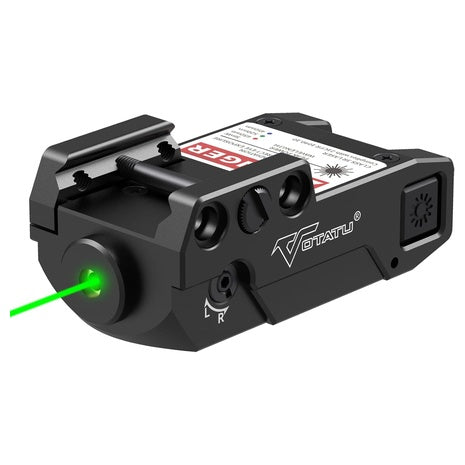 Votatu Ultra Low Profile Picatinny Mount Green Dot Laser Sight