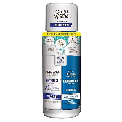 GuruNanda Oxyburst Whitening Mouthwash