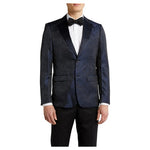 Soul Of London Floral Satin Notch Lapel Sport Coat