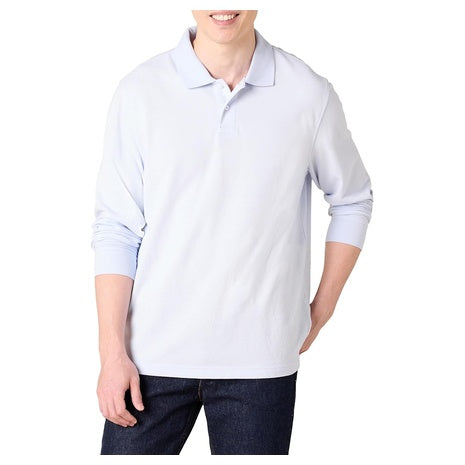 Amazon Essentials Men’s Long Sleeve Polo (S, L, XL)