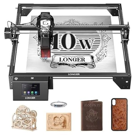 Longer Ray5 10W, 60W DIY Laser Cutter & Engraving Machine