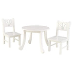 KidKraft Wooden Doll Table & Chair Set for 18-Inch Dolls