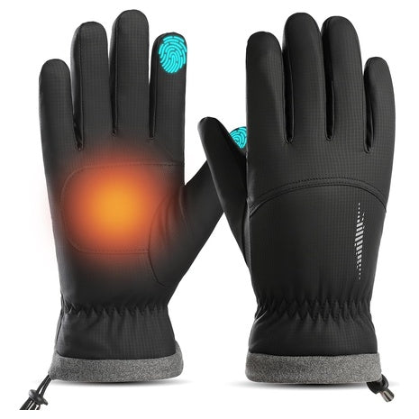 Ski Snow Warm Thermal Gloves With Touchscreen Fingers