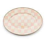 Rosy Check Oval Platter