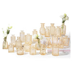 22-Pack Ruckae Mini Flower Glass Bud Vases