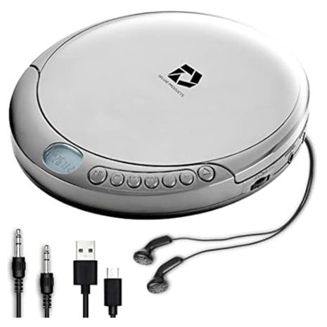 Deluxe Products Portable CD Player With 60-Second Anti-Skip Protection