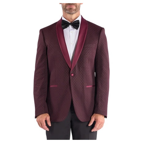 Savile Row Co Men's Jacquard Evening Jacket