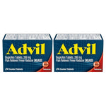 48 Advil Ibuprofen 200mg Tablets